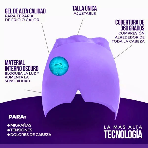 Alivio Total: Gorro Terapéutico 360°