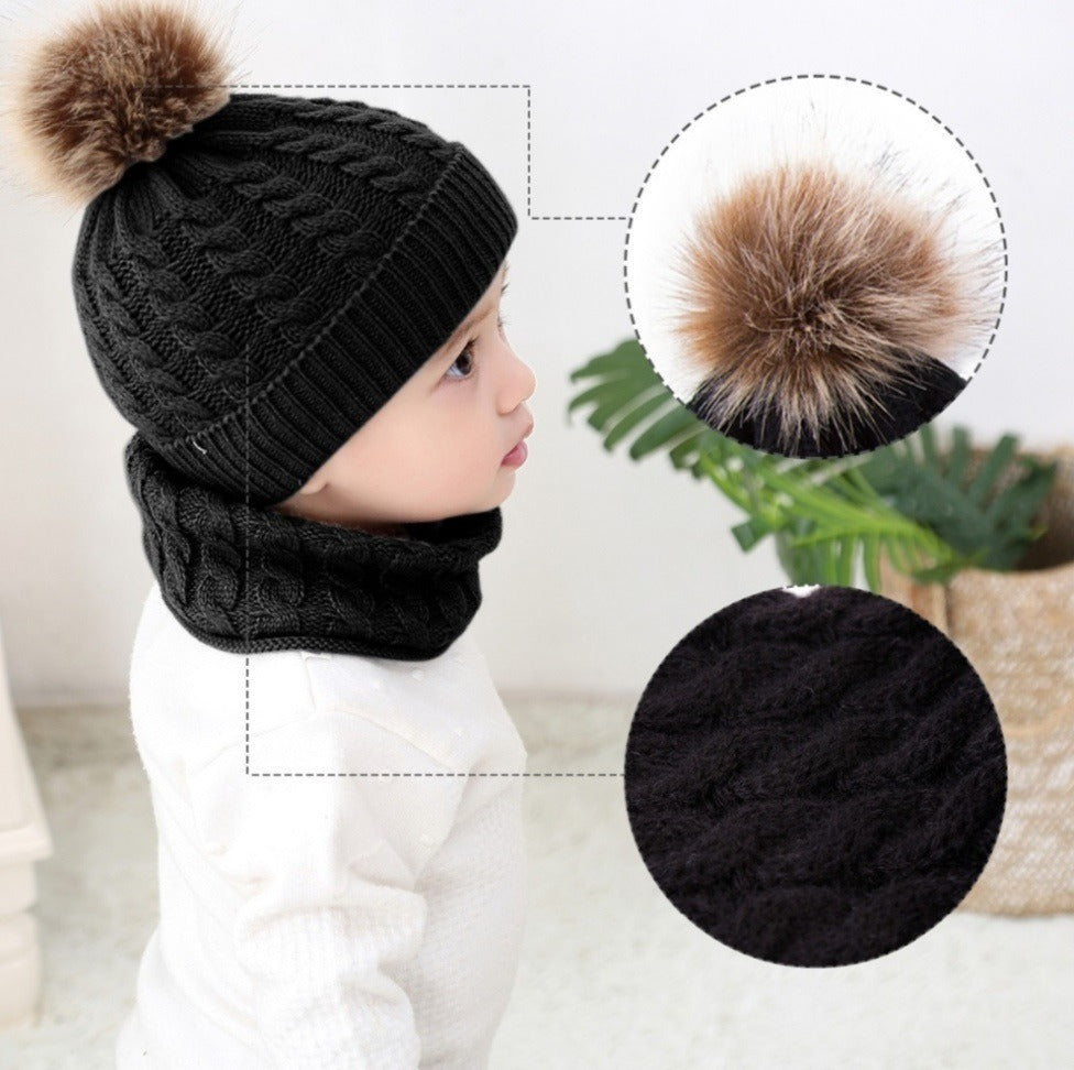 GORRO BUFANDA PARA BEBES