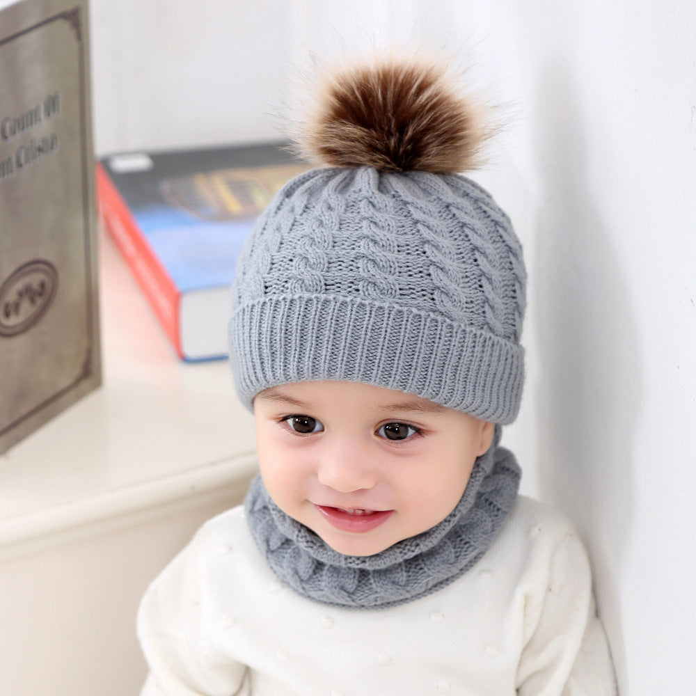 GORRO BUFANDA PARA BEBES