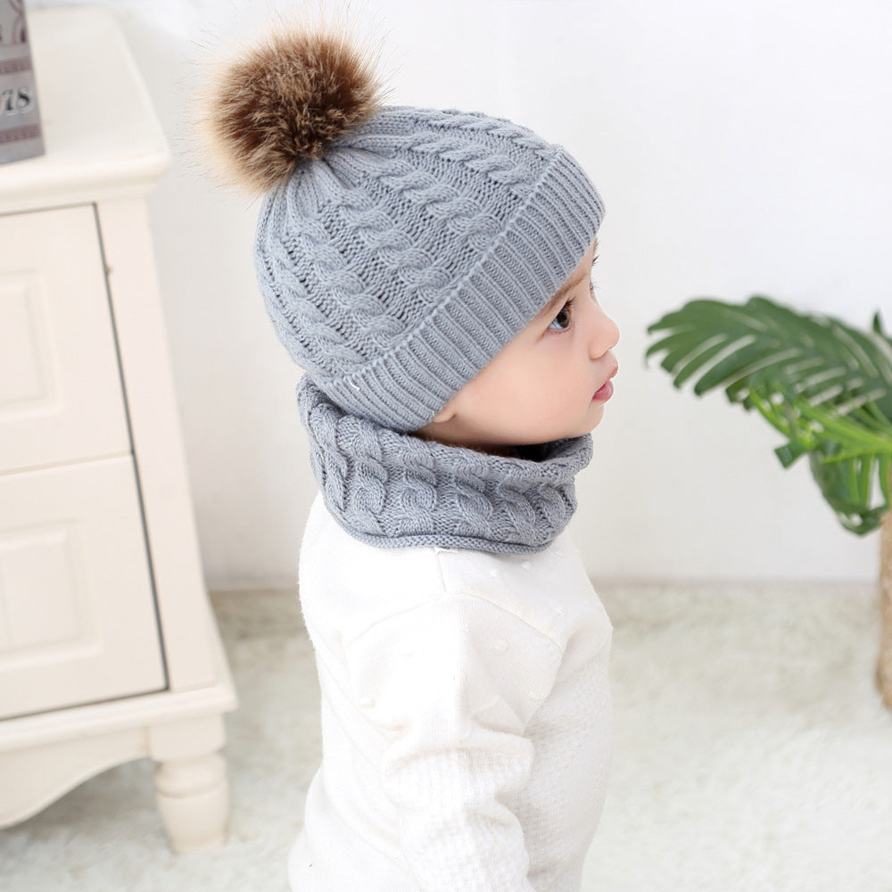 GORRO BUFANDA PARA BEBES