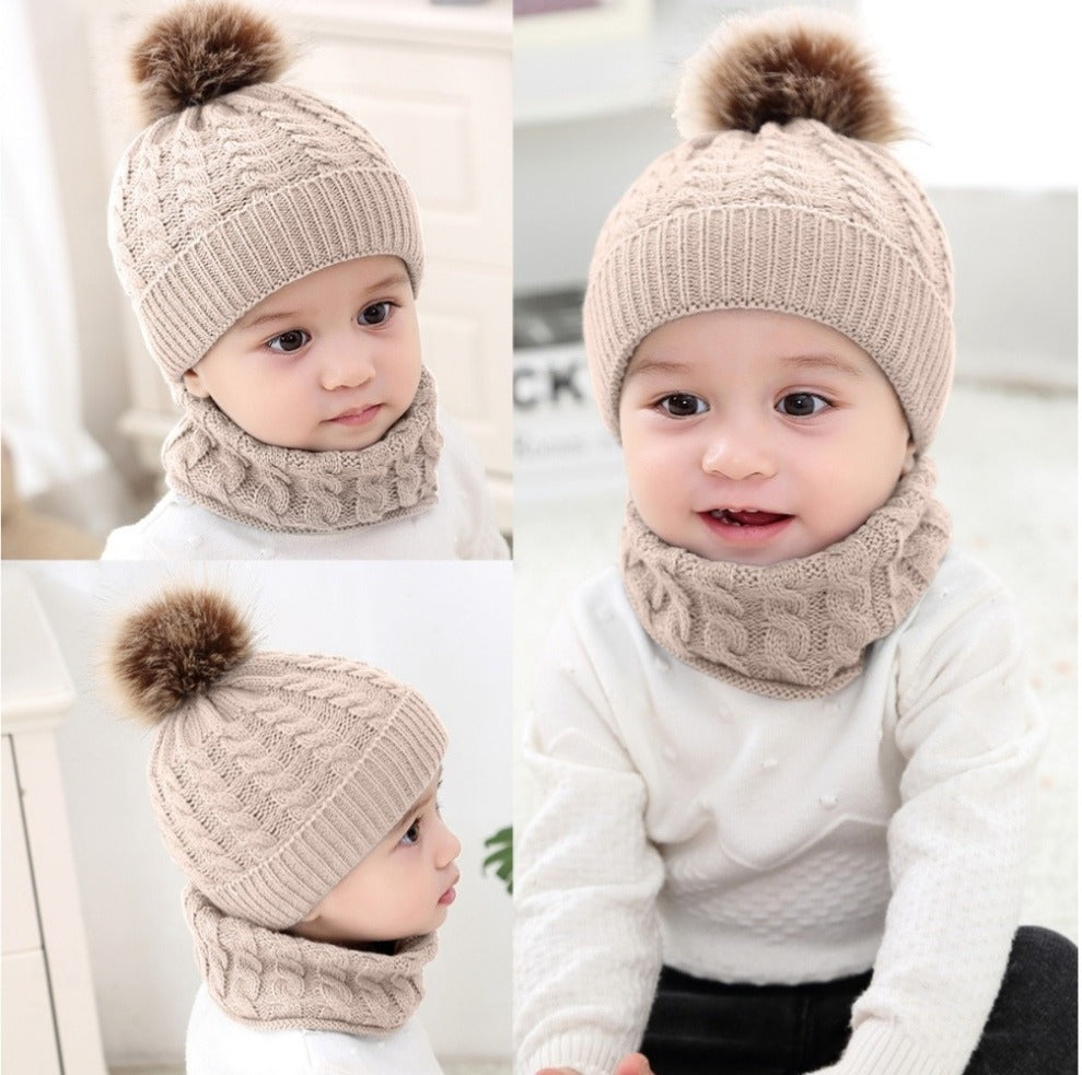 GORRO BUFANDA PARA BEBES